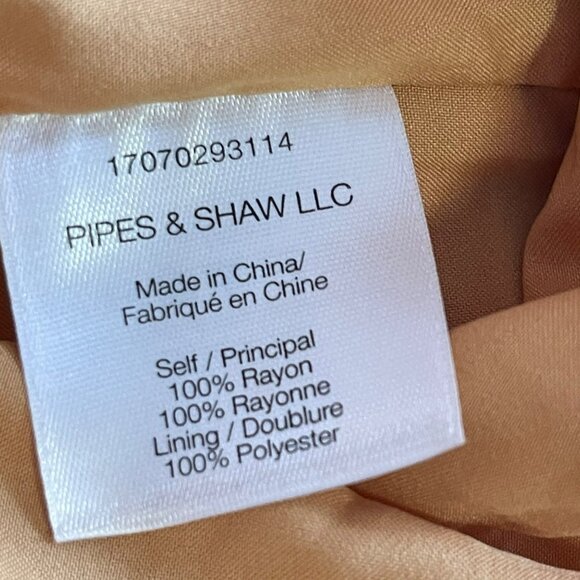 Veronica Beard Skirt $295 Spencer Floral Ruffle Zipper Yellow Size 0 NWT - Picture 8 of 8